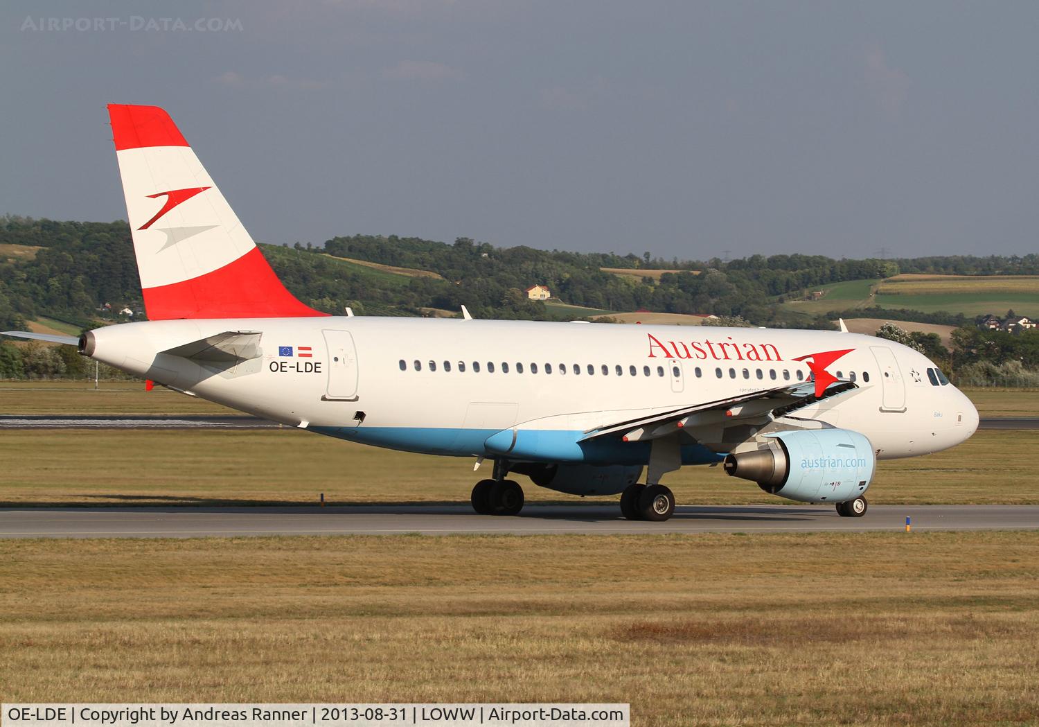 OE-LDE, 2005 Airbus A319-112 C/N 2494, Austrian Airlines A319