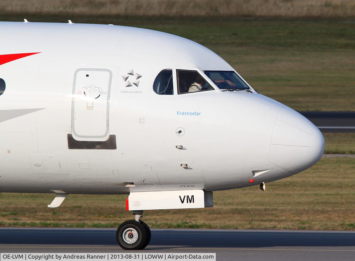 OE-LVM, 1991 Fokker F100 (F-28-0100) C/N 11361, Austrian Fokker 100