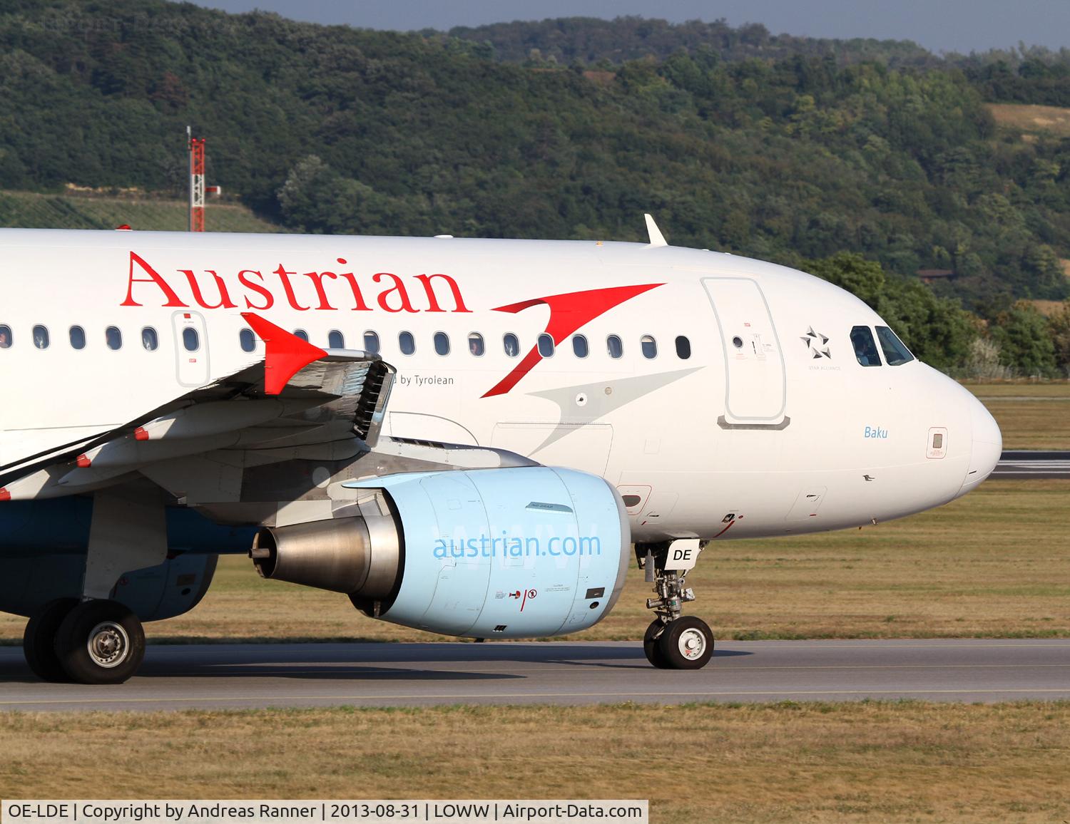 OE-LDE, 2005 Airbus A319-112 C/N 2494, Austrian Airlines A319