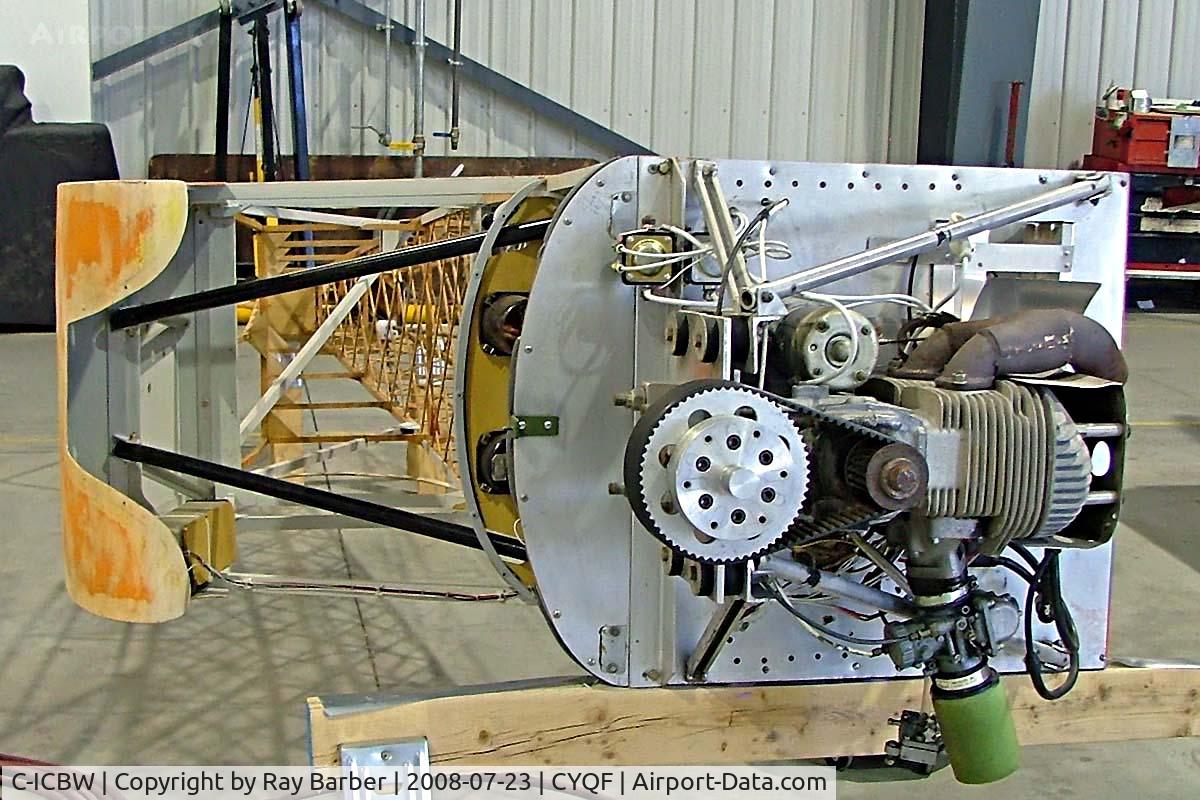 C-ICBW, 1985 Fisher FP-202 Koala C/N 08-8412, Fisher FP-202 Super Koala [088412] Red Deer~C 23/07/2008. On rebuild