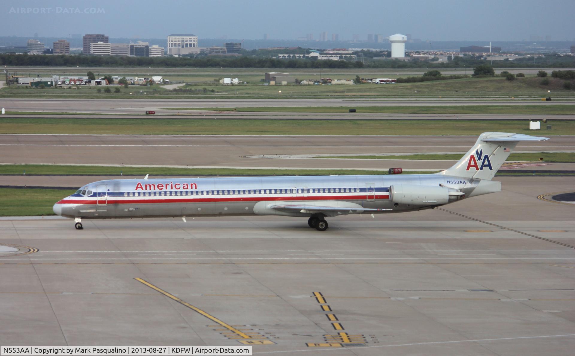 N553AA, 1991 McDonnell Douglas MD-82 (DC-9-82) C/N 53083, MD-82