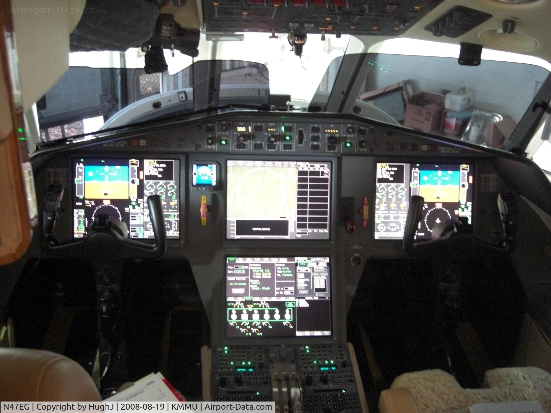 N47EG, 2005 Dassault Falcon 900EX C/N 154, Cockpit