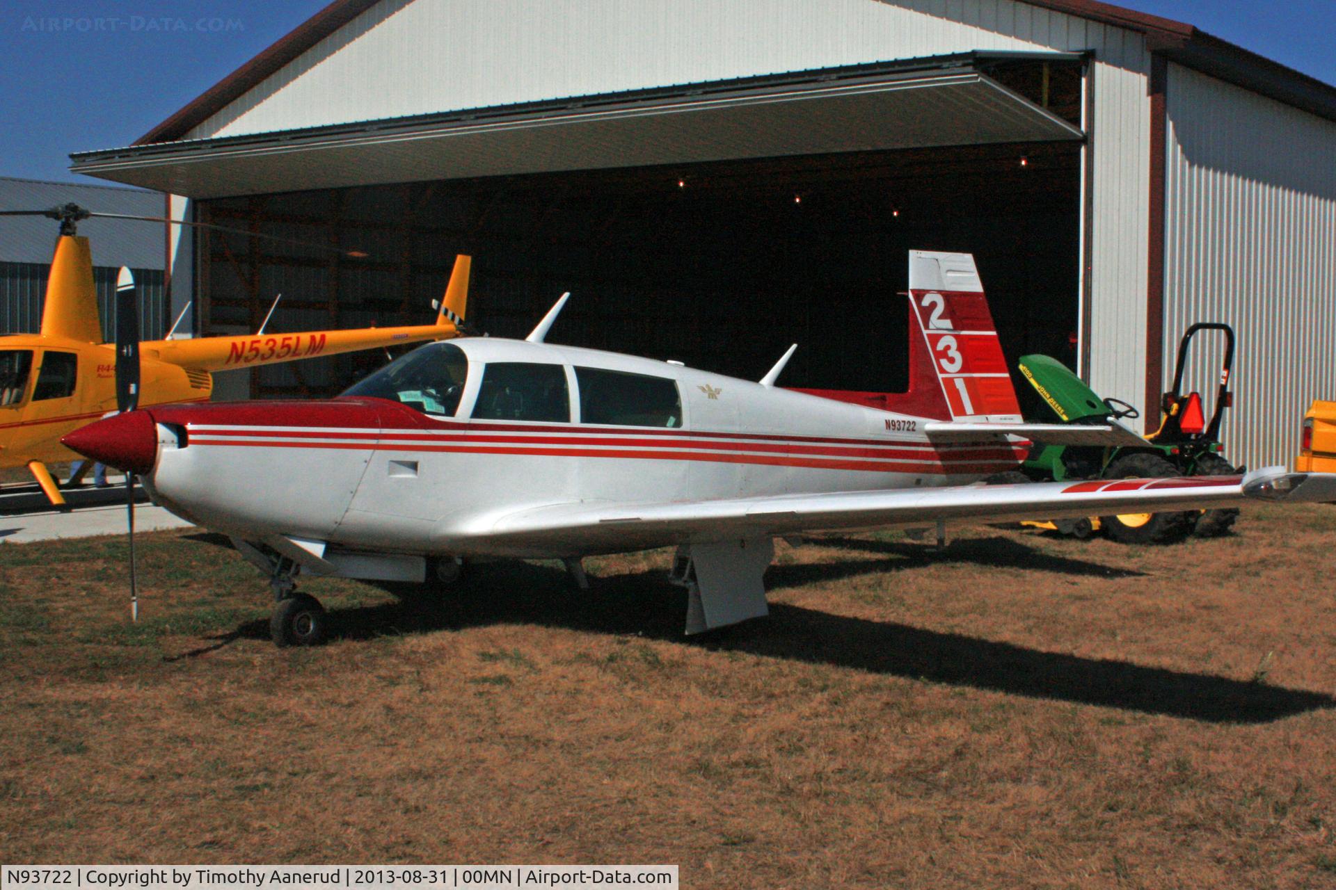 N93722, 1980 Mooney M20K C/N 25-0477, 1980 Mooney M20K, c/n: 25-0477