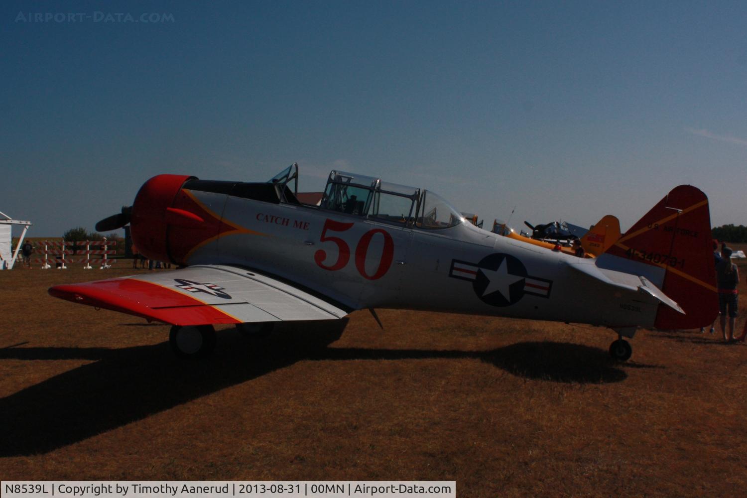 N8539L, 1942 North American Medore T-6D C/N 88-15744 (41-34073-1), 1942 North American Medore T-6D, c/n: 41-34073-1