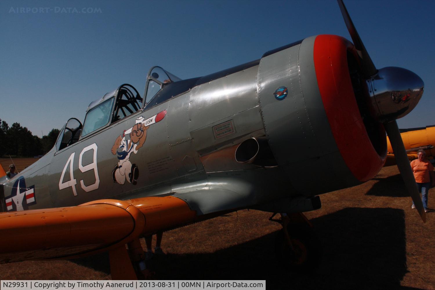 N29931, 1943 North American AT-6G Texan C/N 168-583 (49-3449), 1943 North American AT-6G, c/n: 49-3449