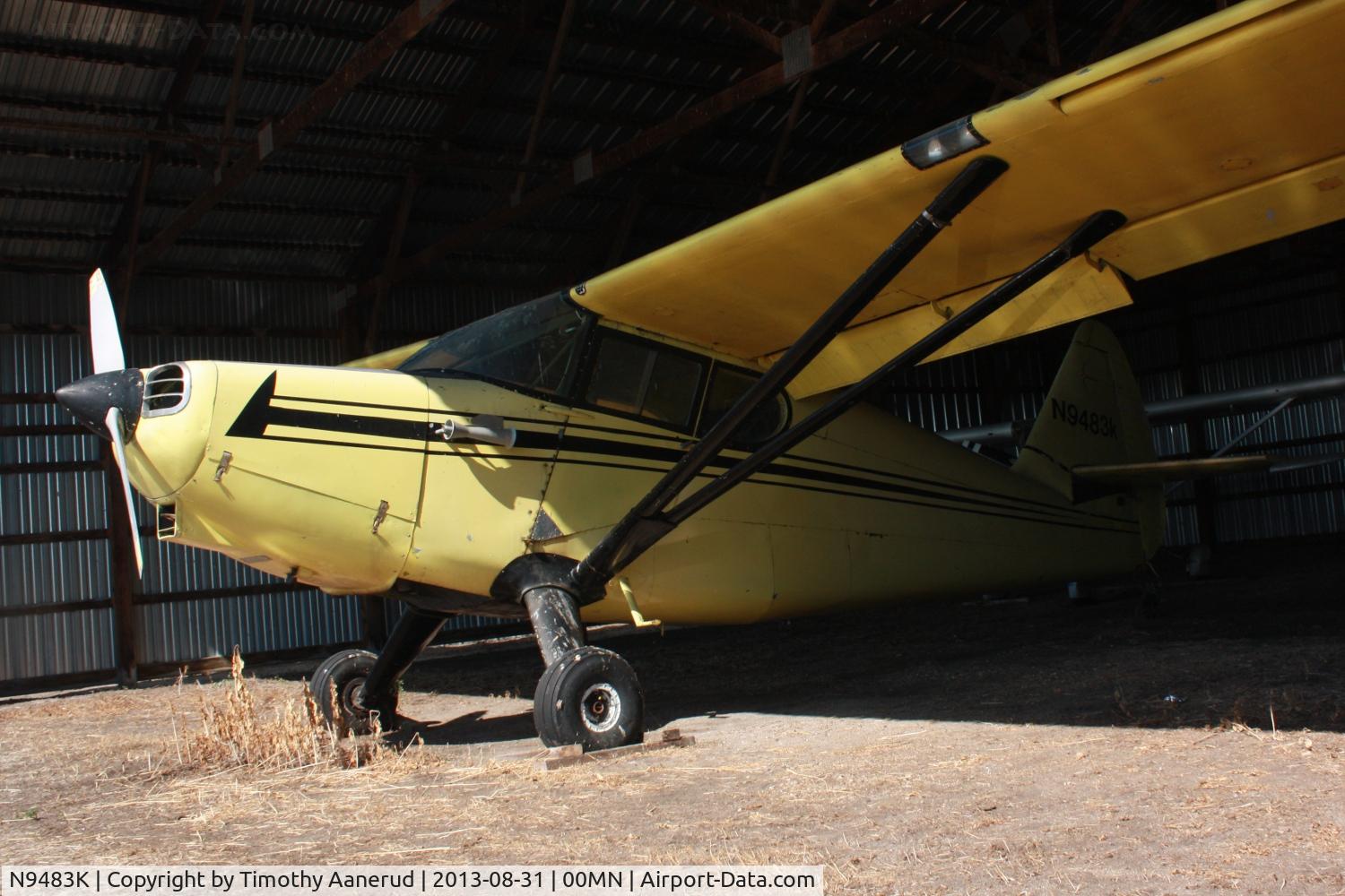 N9483K, 1947 Stinson 108-2 Voyager C/N 108-2483, 1947 Stinson 108-2, c/n: 108-2483, with a little k