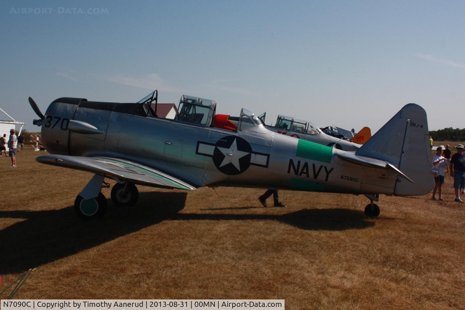 N7090C, North American SNJ-4 Texan C/N 88-13370, North American SNJ-4, c/n: 88-13370