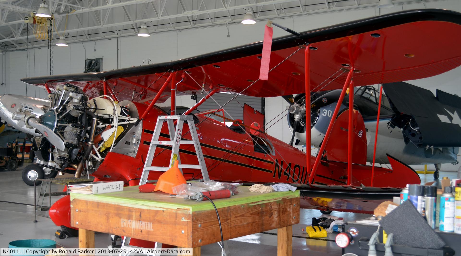 N4011L, 1978 Great Lakes 2T-1A-2 Sport Trainer C/N 0825, Military Aviation Museum, Pungo, VA