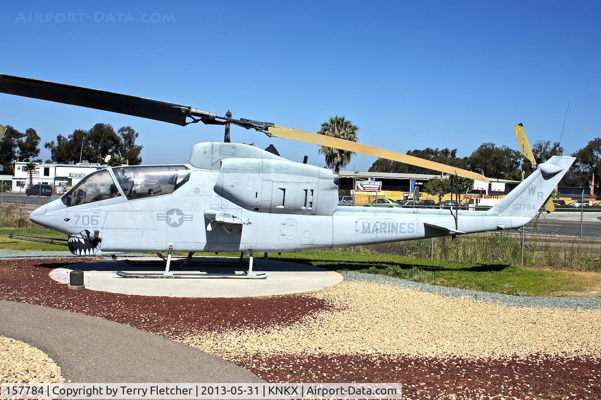 157784, Bell AH-1J Sea Cobra C/N 26028, Displayed at the Flying Leatherneck Aviation Museum in San Diego, California