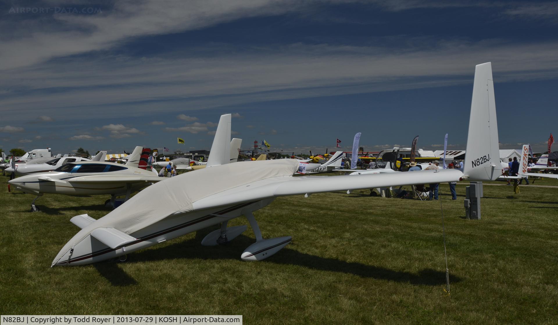 N82BJ, Rutan Long-EZ C/N 219, Airventure 2013