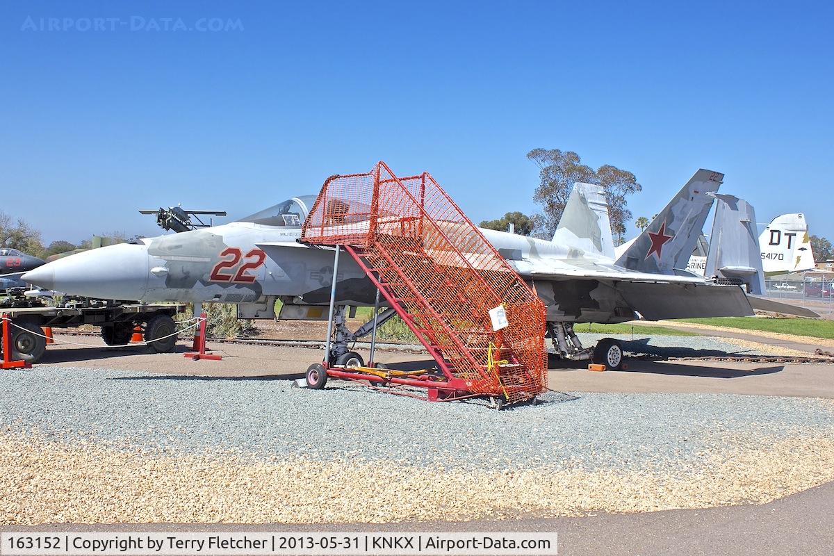 163152, McDonnell Douglas F/A-18A Hornet C/N 0576, Displayed at the Flying Leatherneck Aviation Museum in San Diego, California