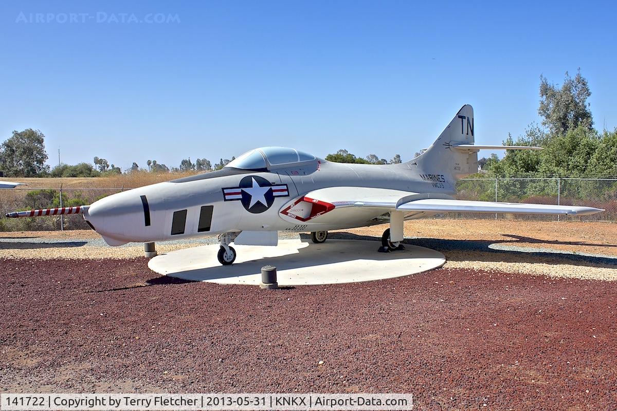141722, Grumman RF-9J Cougar C/N 55, Displayed at the Flying Leatherneck Aviation Museum in San Diego, California