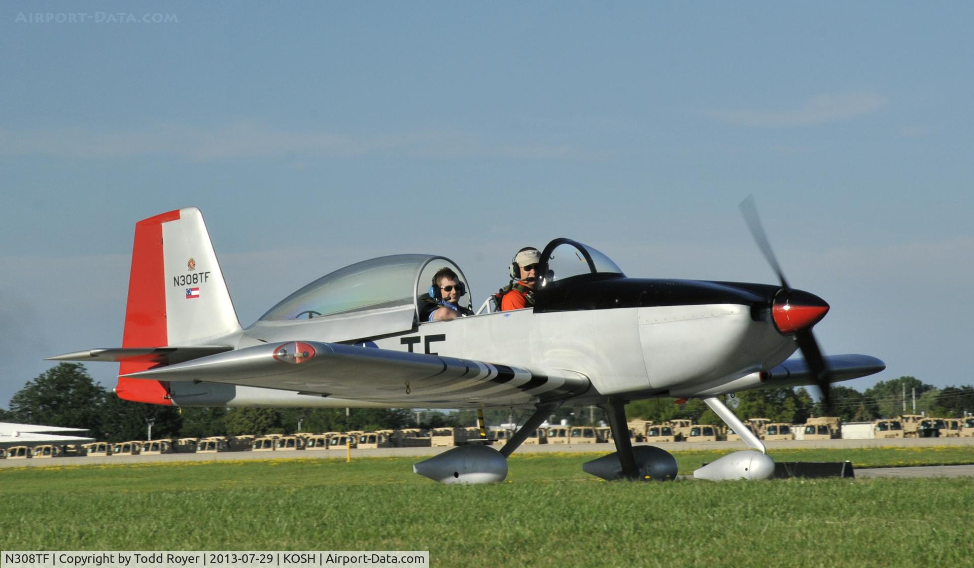 N308TF, Vans RV-8A C/N 82649, Airventure 2013