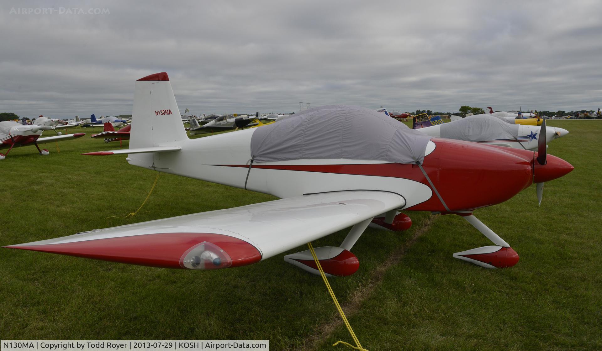 N130MA, 2006 Vans RV-7A C/N 70972, Airventure 2013