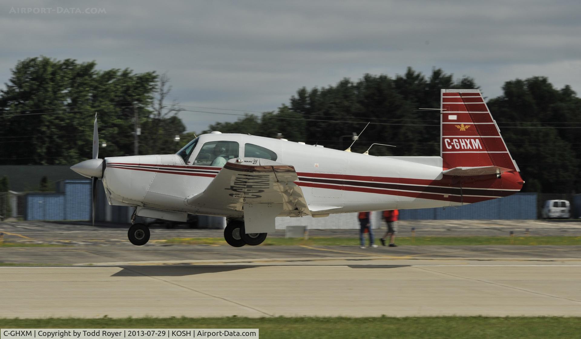 C-GHXM, 1963 Mooney M20C Ranger C/N 2409, Airventure 2013