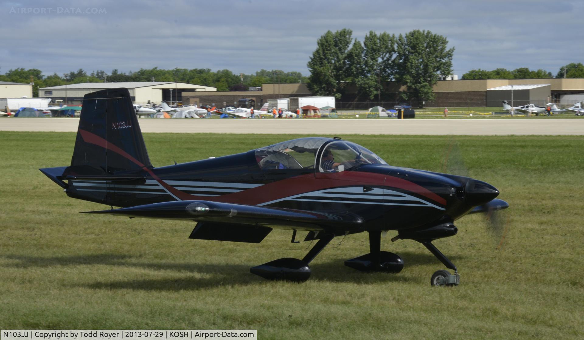 N103JJ, 2003 Vans RV-7A C/N 71610, Airventure 2013