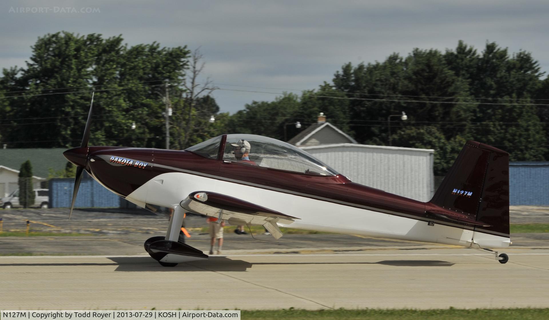N127M, 2006 Vans RV-8 C/N 81608, Airventure 2013