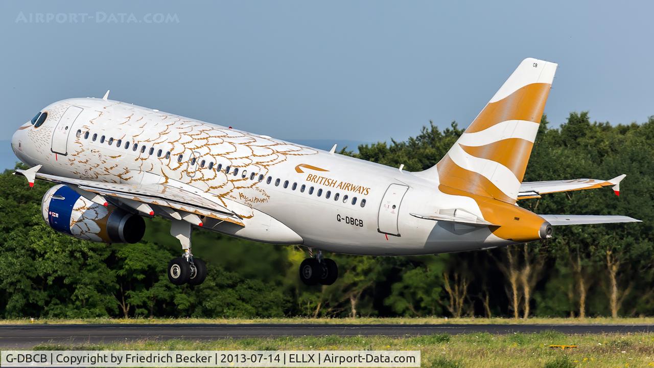 G-DBCB, 2004 Airbus A319-131 C/N 2188, departure to LHR