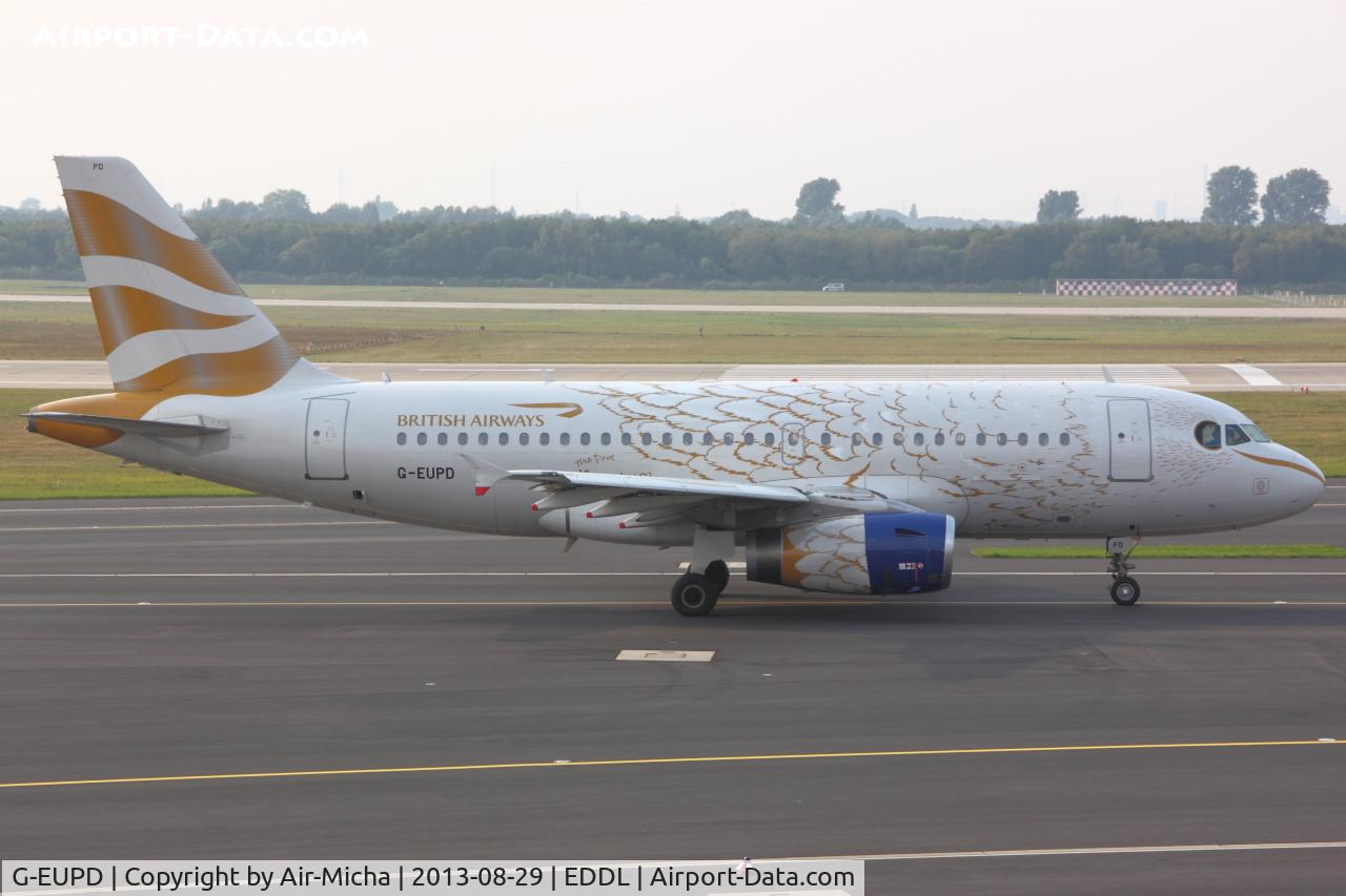 G-EUPD, 1999 Airbus A319-131 C/N 1142, British Airways, Airbus A319-131, CN: 1142