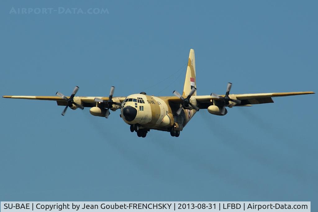 SU-BAE, Lockheed C-130H Hercules C/N 382-4721, 105/1118 landing 23