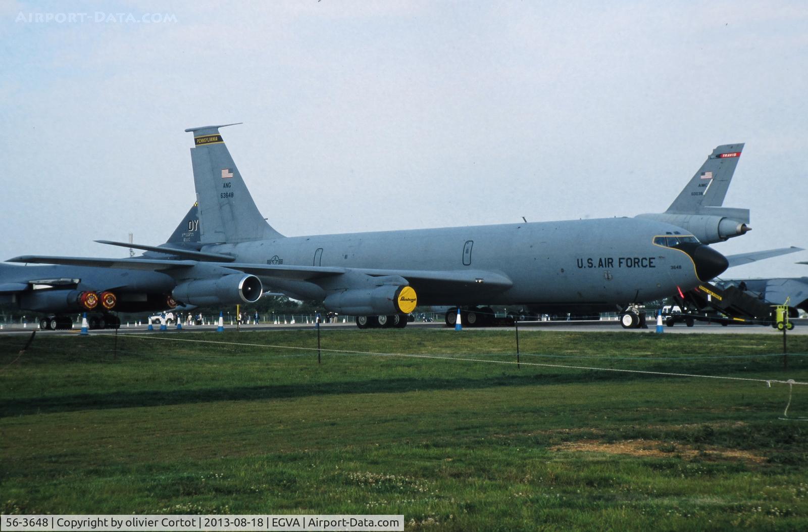 56-3648, 1956 Boeing KC-135E Stratotanker C/N 17397, RIAT 2002