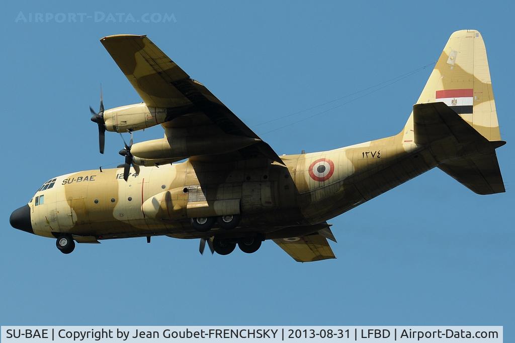 SU-BAE, Lockheed C-130H Hercules C/N 382-4721, landing 23 for Egypt Air Force