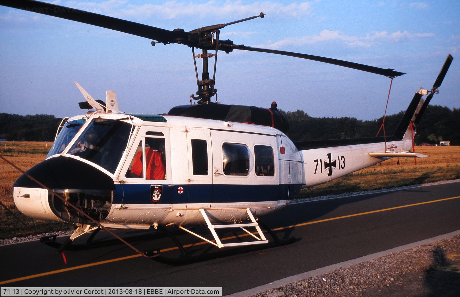 71 13, Bell (Dornier) UH-1D Iroquois (205) C/N 8173, Beauvechain 1999