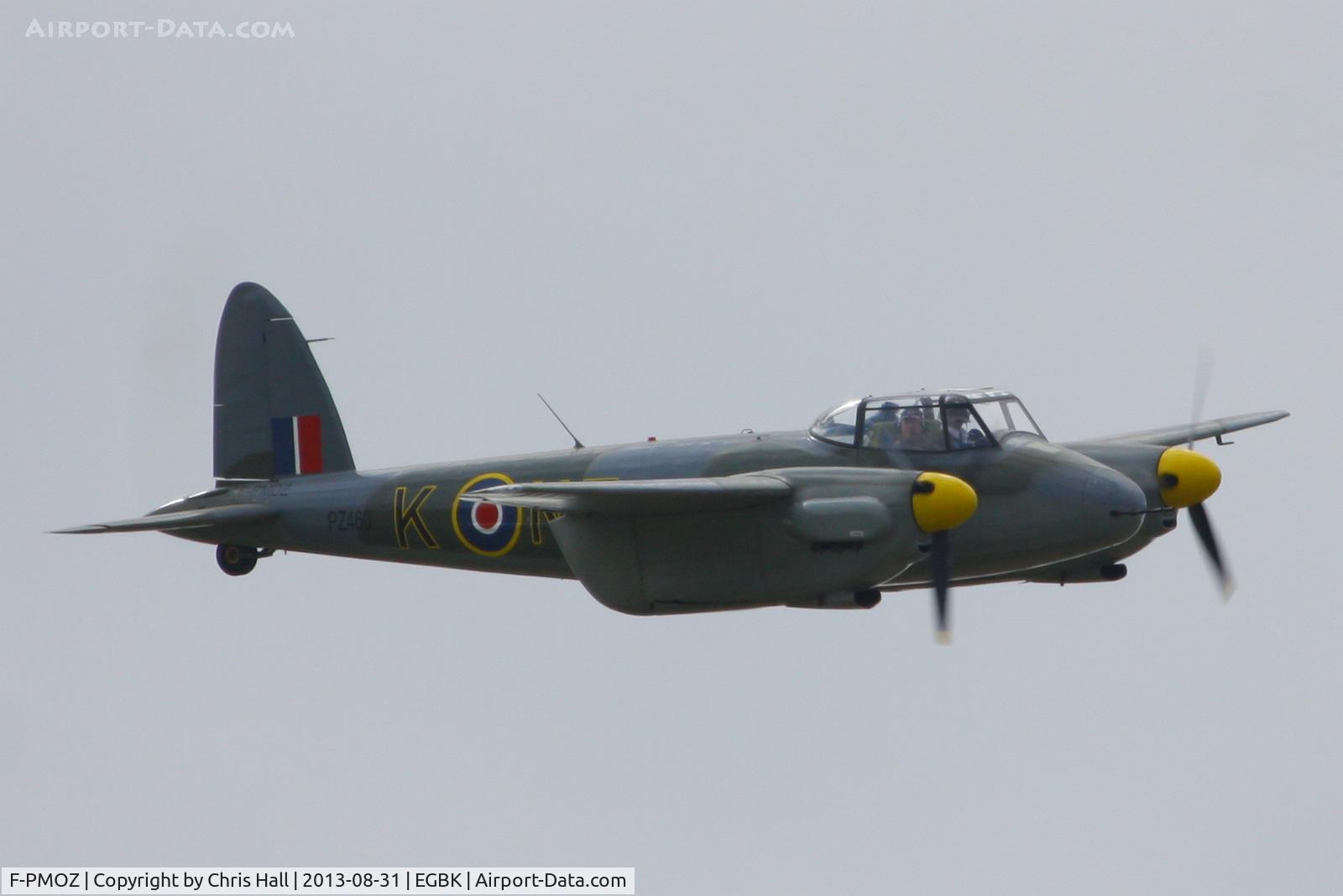 F-PMOZ, De Havilland (BBC) DH-98 Mosquito Replica C/N 1, at the 2013 LAA Rally