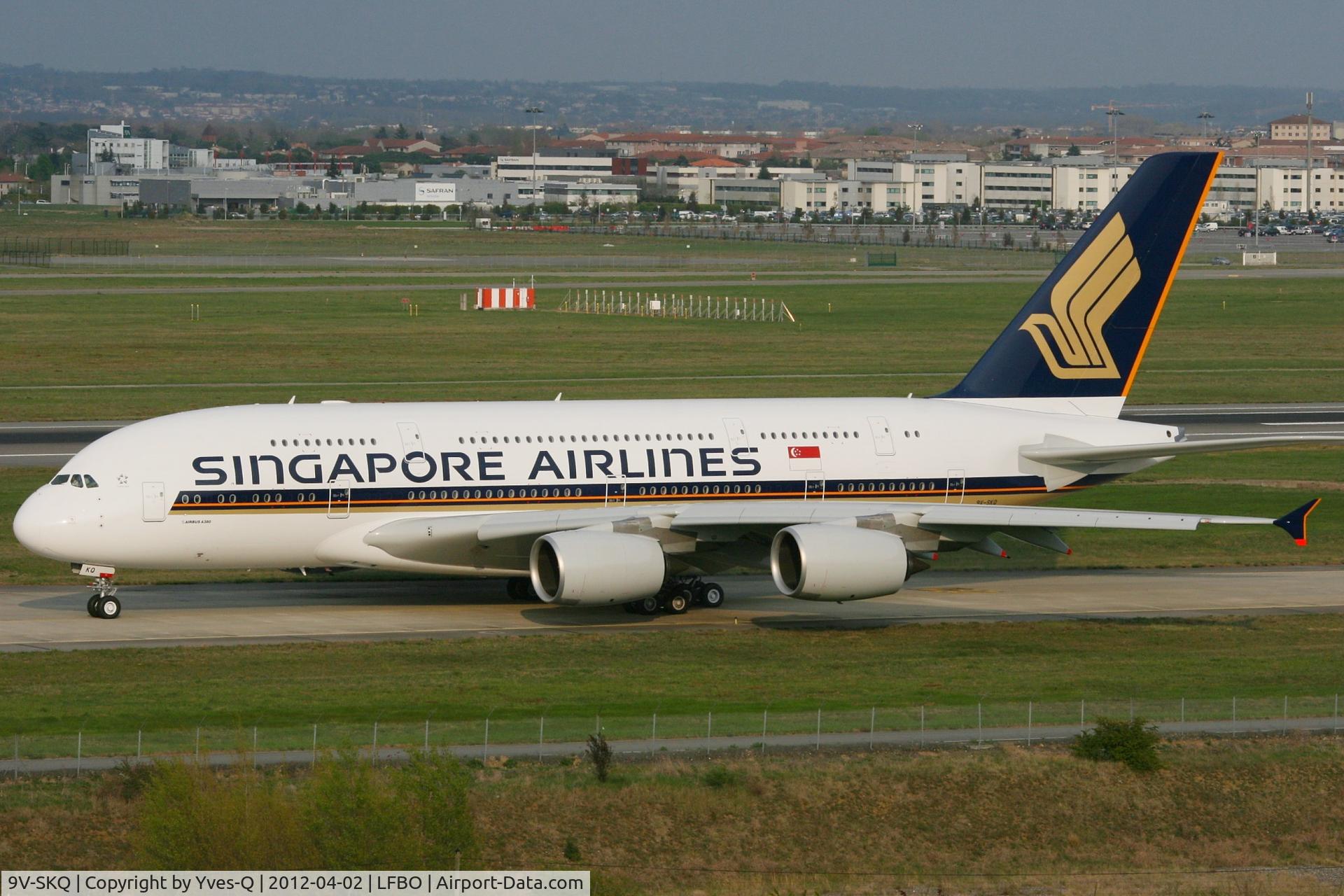 9V-SKQ, 2011 Airbus A380-841 C/N 079, Airbus A380-841, Toulouse Blagnac Airport (LFBO-TLS)