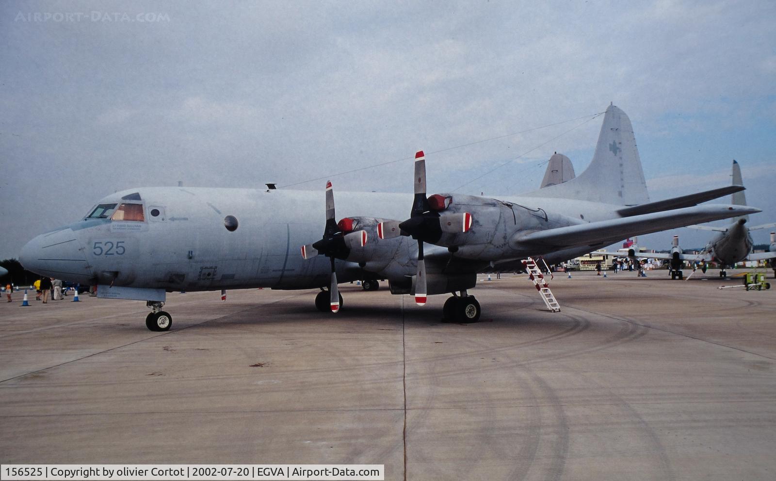 156525, 1969 Lockheed P-3C Orion C/N 5519, VQ-2, RIAT 2002