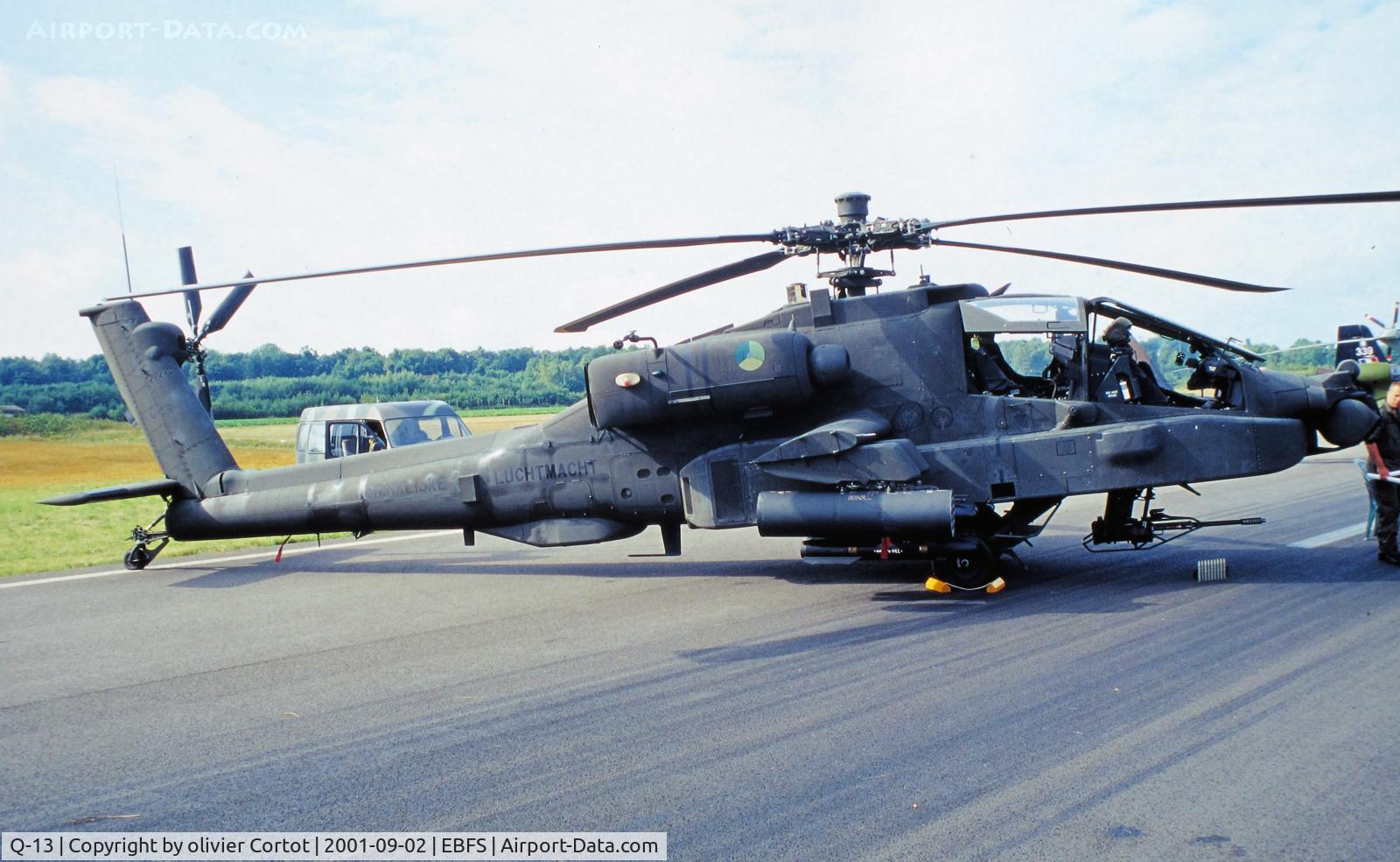 Q-13, 1998 Boeing AH-64D Apache C/N DN013, Florennes airshow 2001