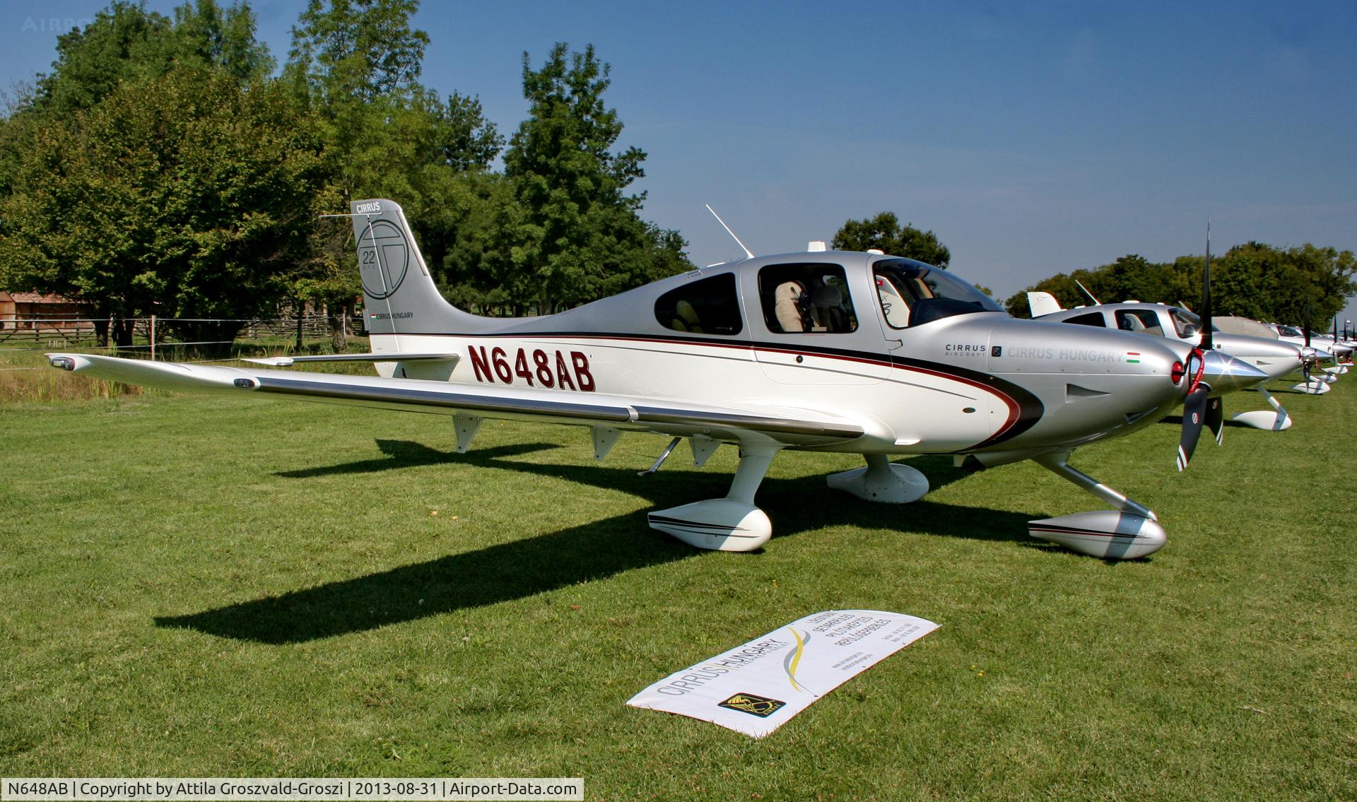 N648AB, 2011 Cirrus SR22T C/N 0337, II. Cirrus-Hertelendy Aviator's Weekend