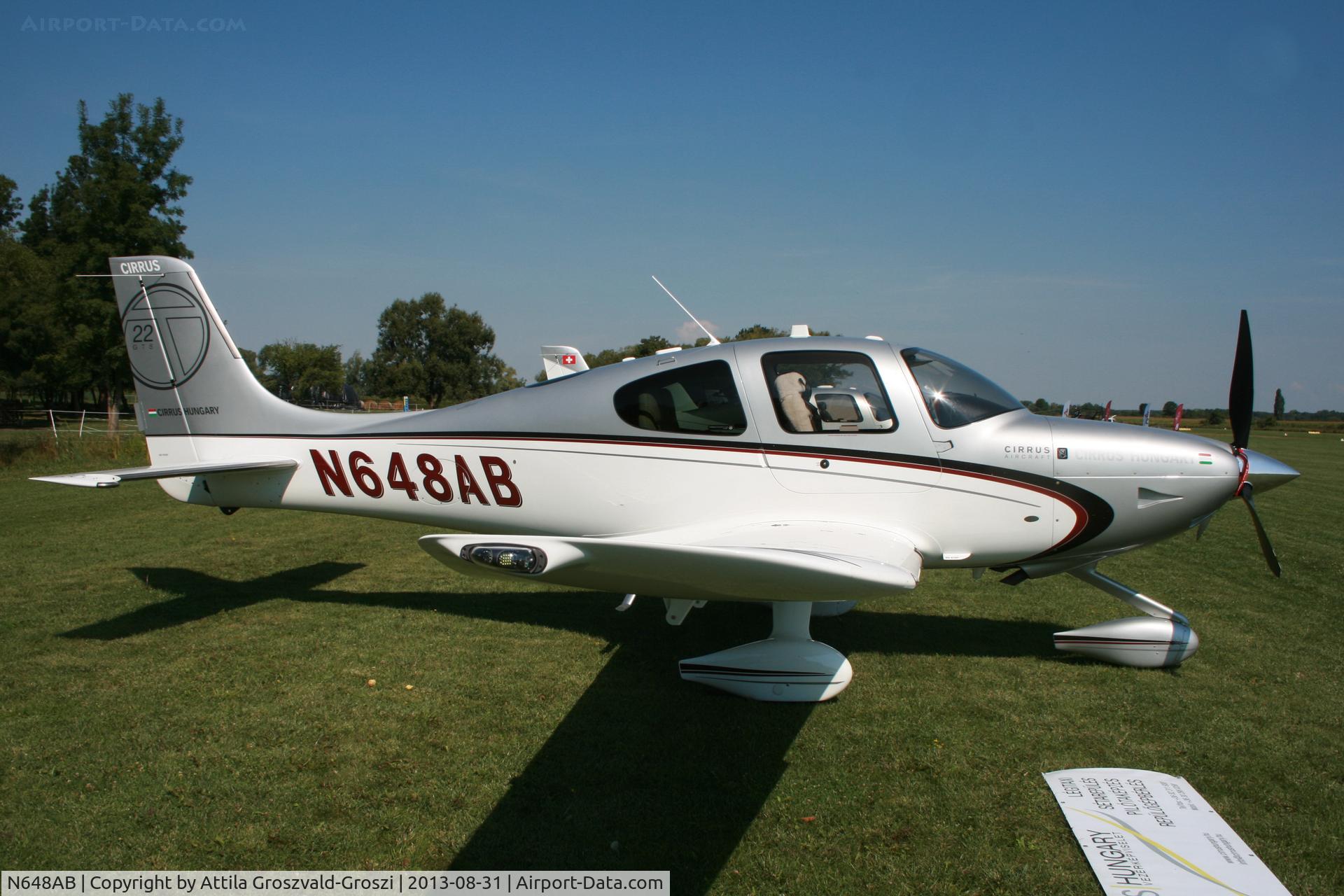 N648AB, 2011 Cirrus SR22T C/N 0337, II. Cirrus-Hertelendy Aviator's Weekend