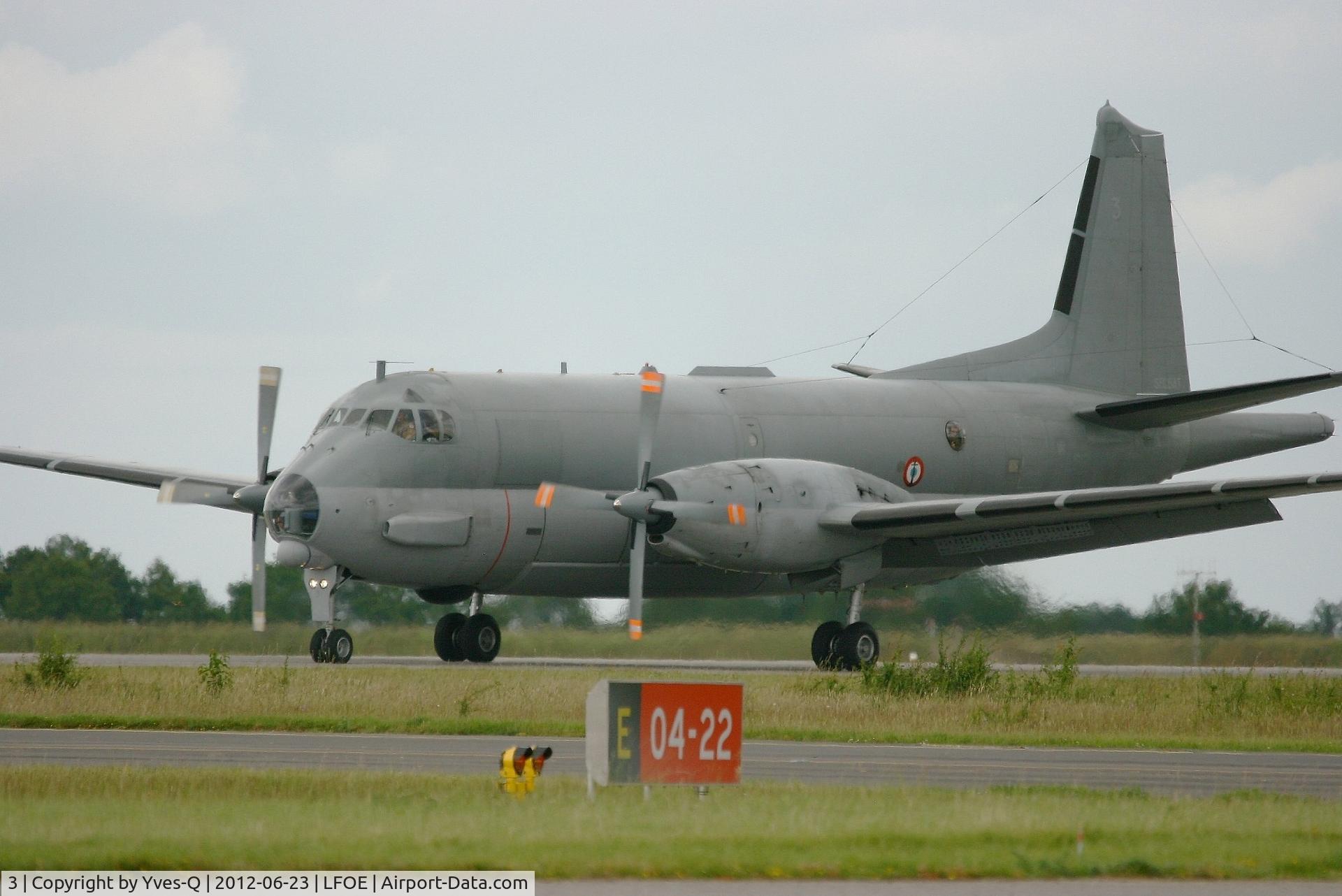 3, Dassault ATL-2 Atlantique 2 C/N 3, French Naval Aviation Dassault ATL-2 Atlantique 2, Evreux-Fauville AB 105 (LFOE)