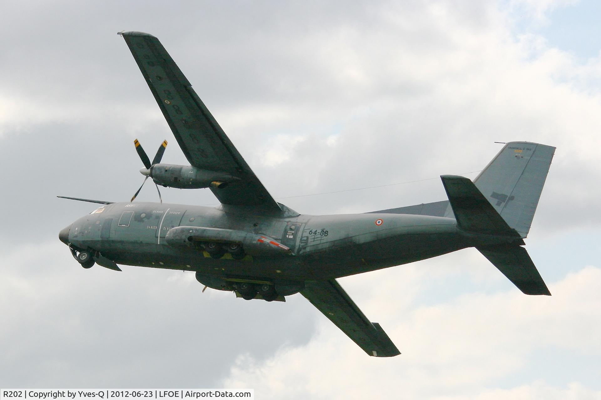 R202, Transall C-160R C/N 202, French Air Force Transall C-160R, Evreux-Fauville AB 105 (LFOE)