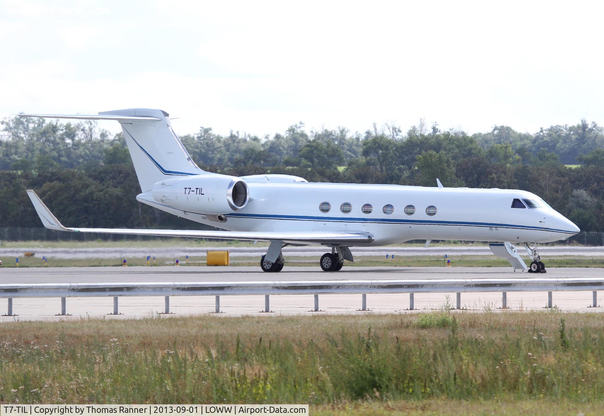 T7-TIL, 1997 Gulfstream Aerospace G-V C/N 529, private G450