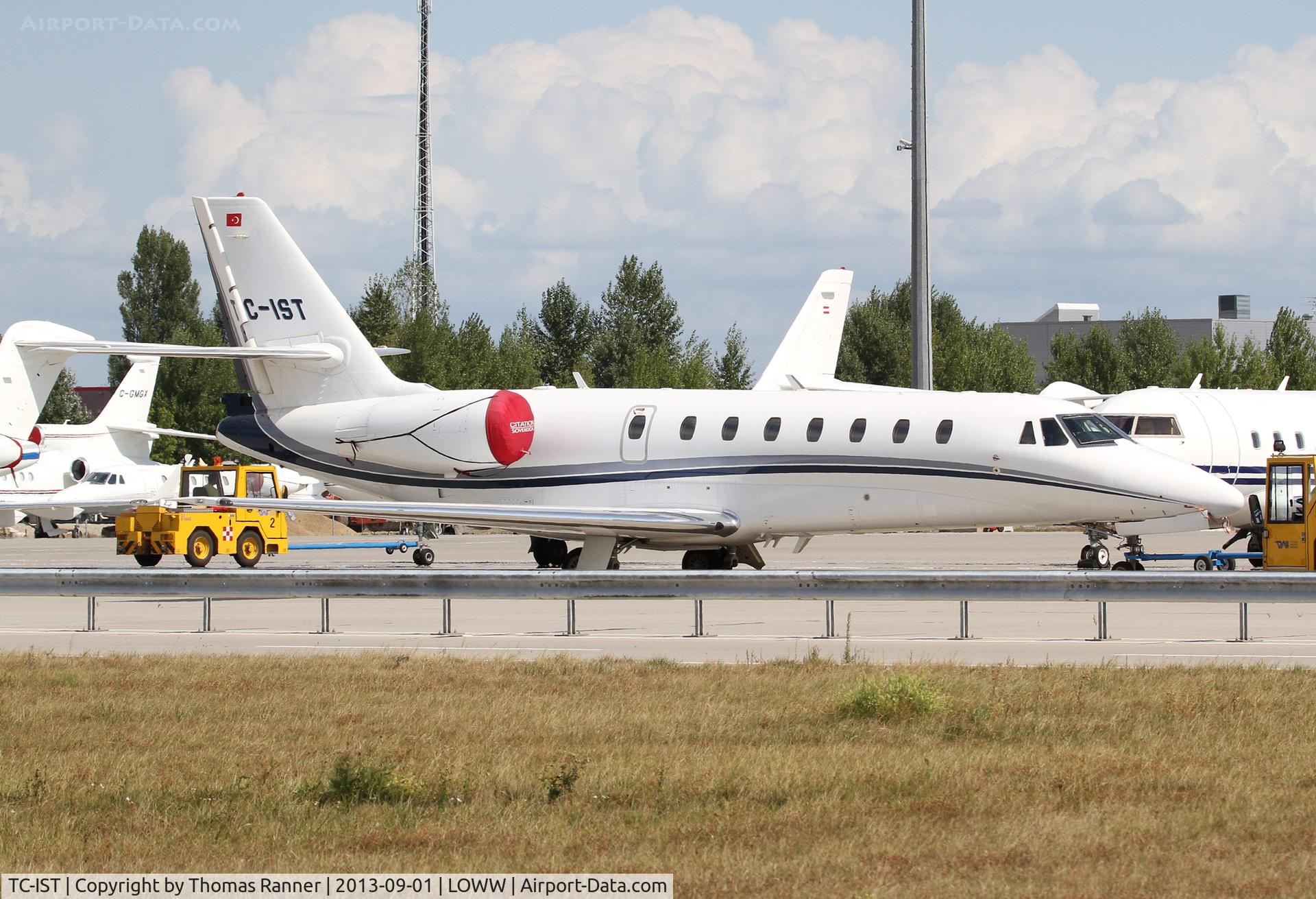 TC-IST, 2007 Cessna 680 Citation Sovereign C/N 680-0159, TARKIM Cessna 680