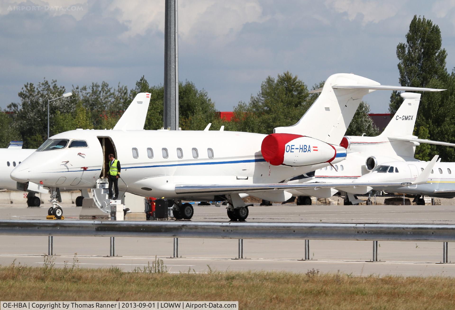OE-HBA, 2009 Bombardier Challenger 300 (BD-100-1A10) C/N 20317, Amira Air Challenger 300