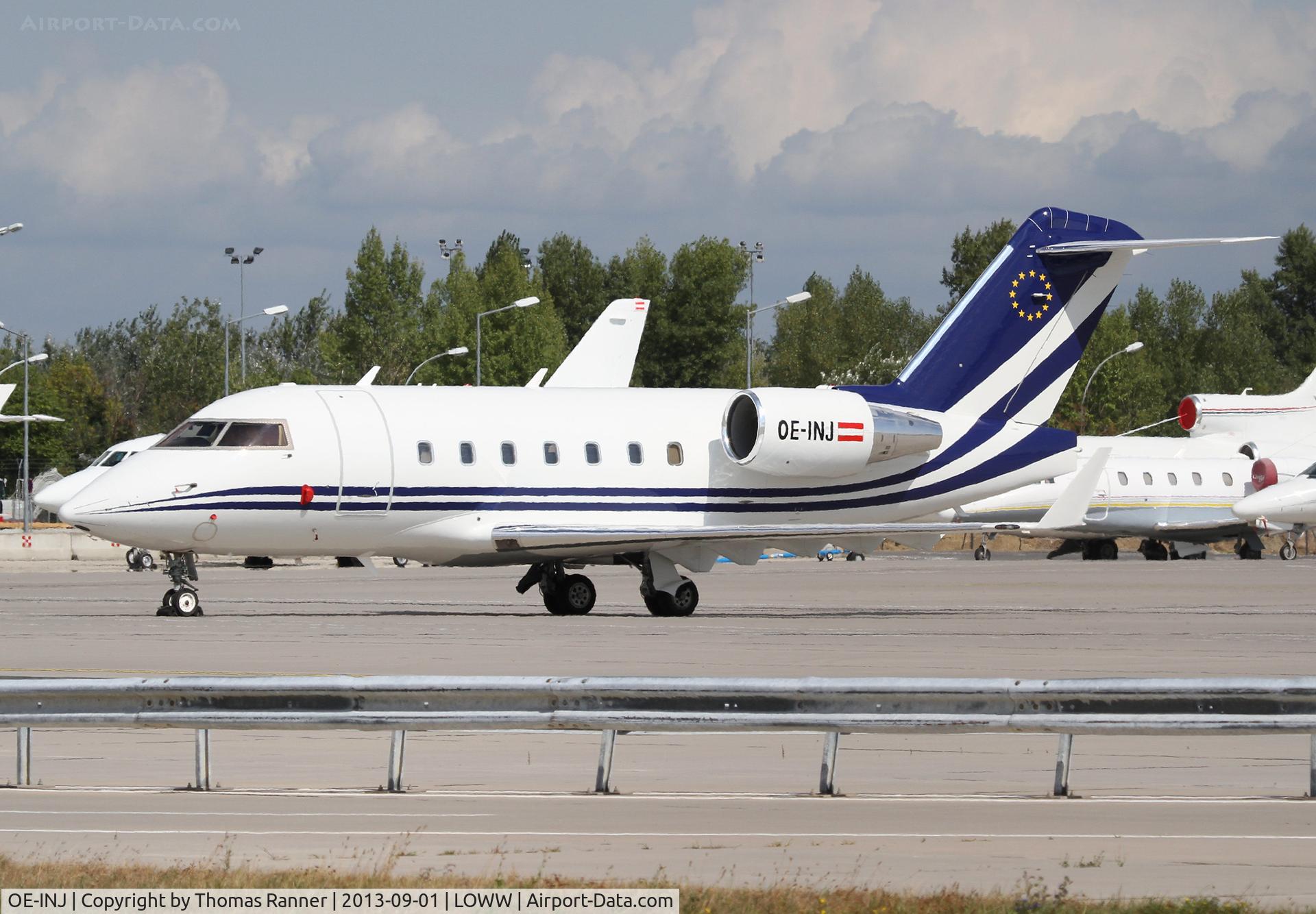OE-INJ, 1999 Bombardier Challenger 604 (CL-600-2B16) C/N 5435, Amira Air Challenger 604