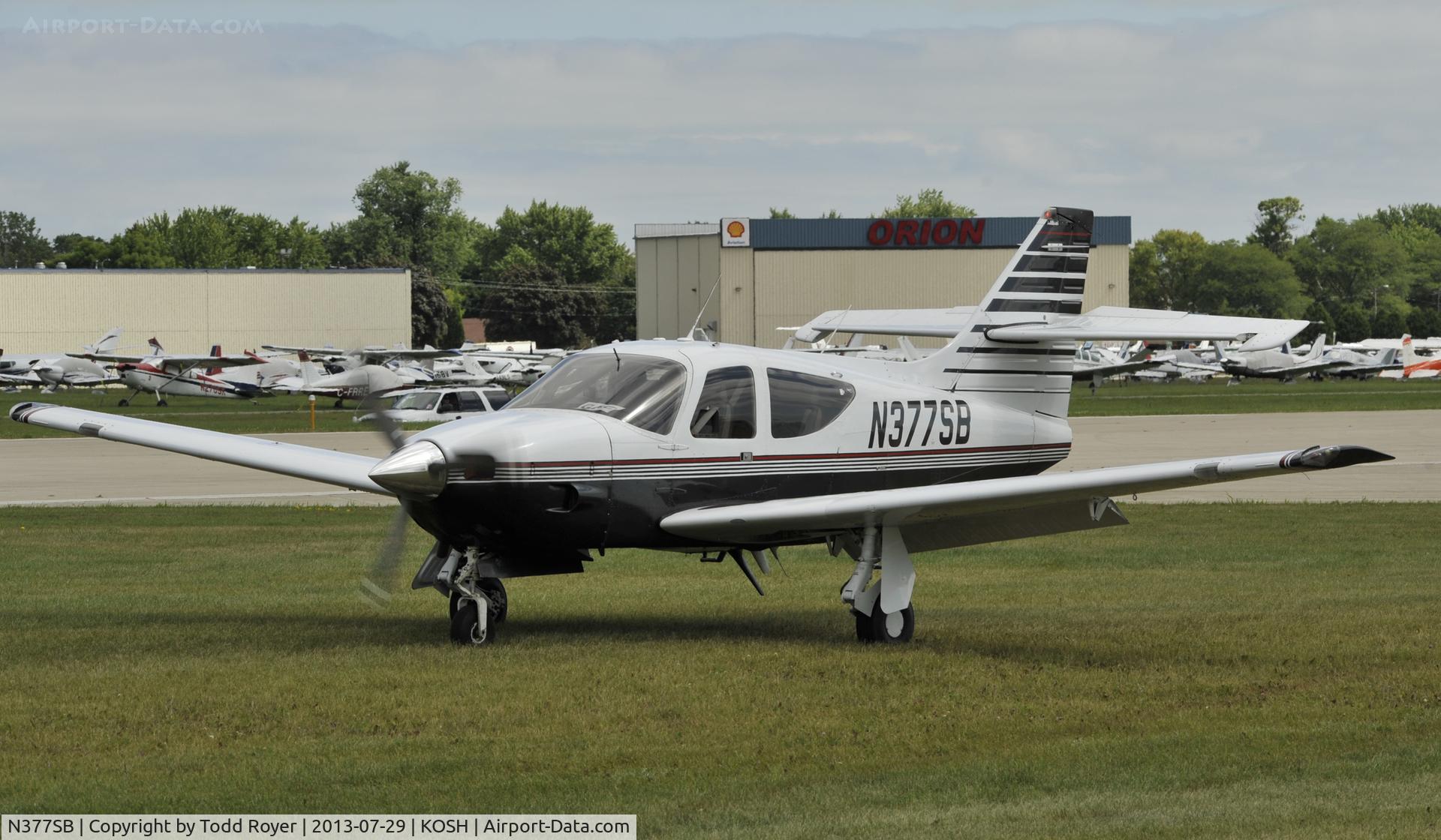 N377SB, 1977 Rockwell International 112B Commander C/N 526, Airventure 2013