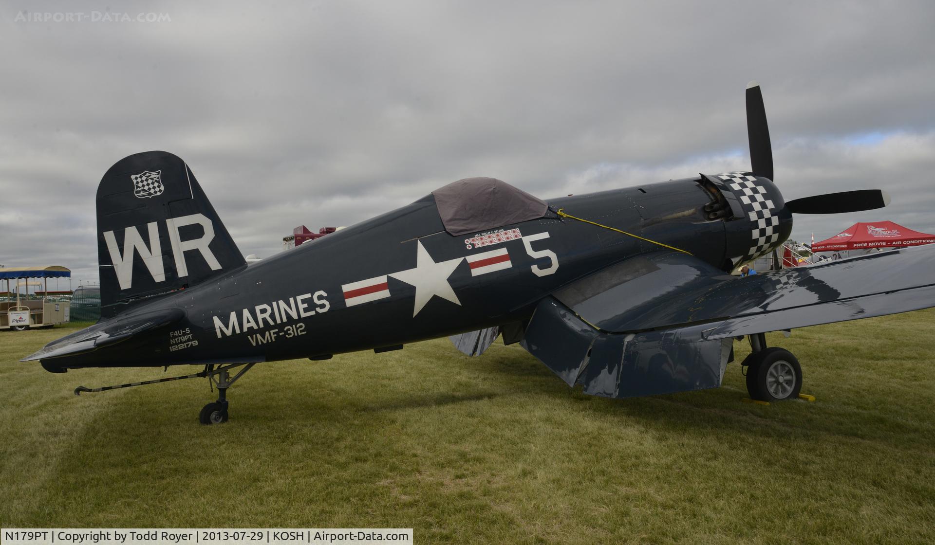 N179PT, 1948 Vought F4U-5 Corsair C/N Not found (Bu122179), Airventure 2013