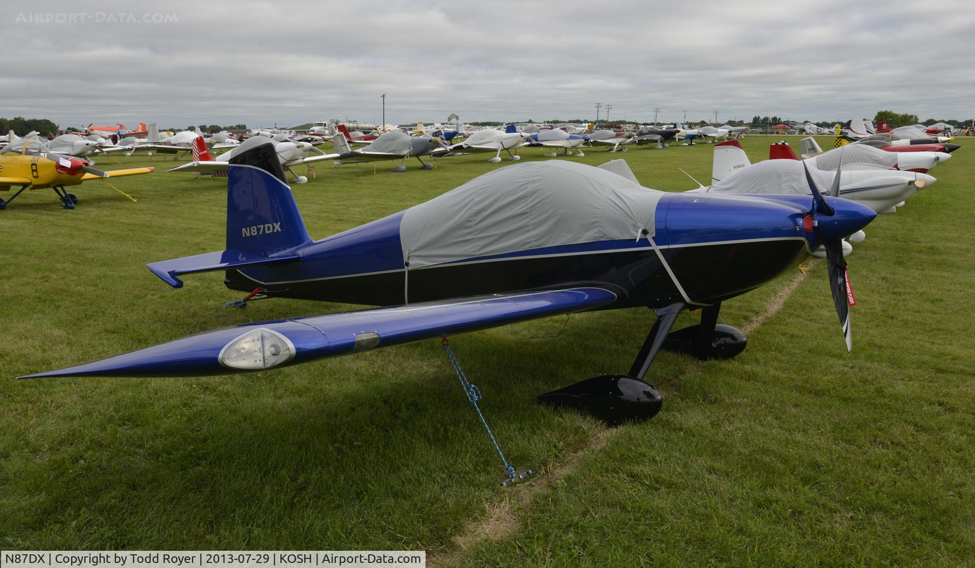 N87DX, 2013 Vans RV-7 C/N 73247, Airventure 2013