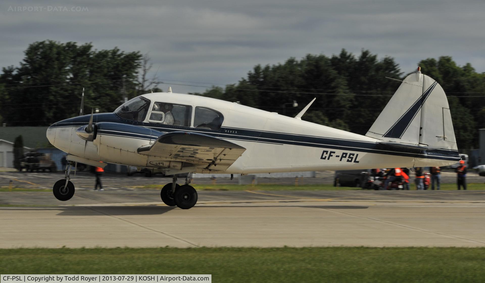 CF-PSL, 1956 Piper PA-23 C/N 23-675, Airventure 2013