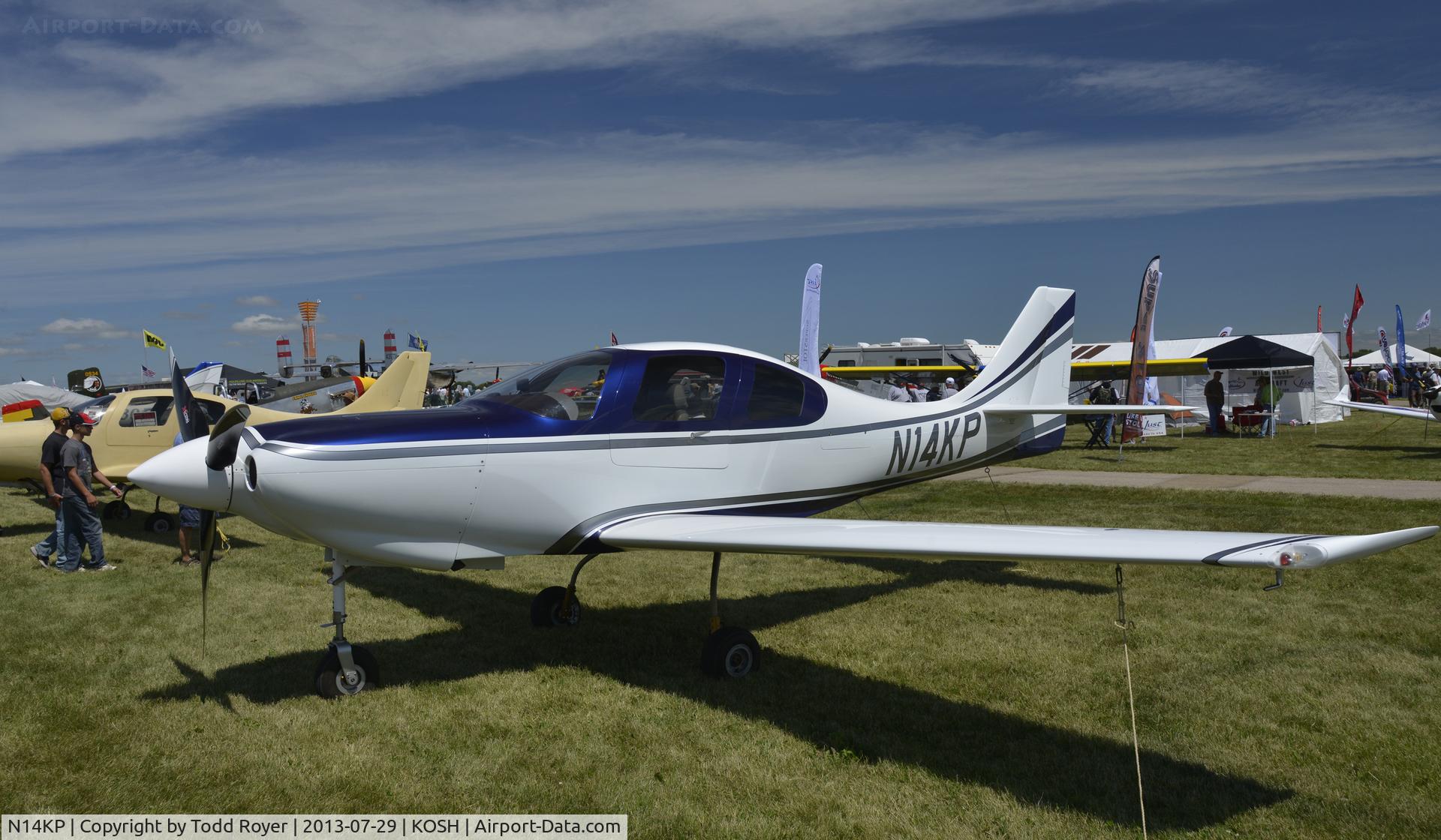 N14KP, 1999 Lancair IV C/N LIV-128, Airventure 2013