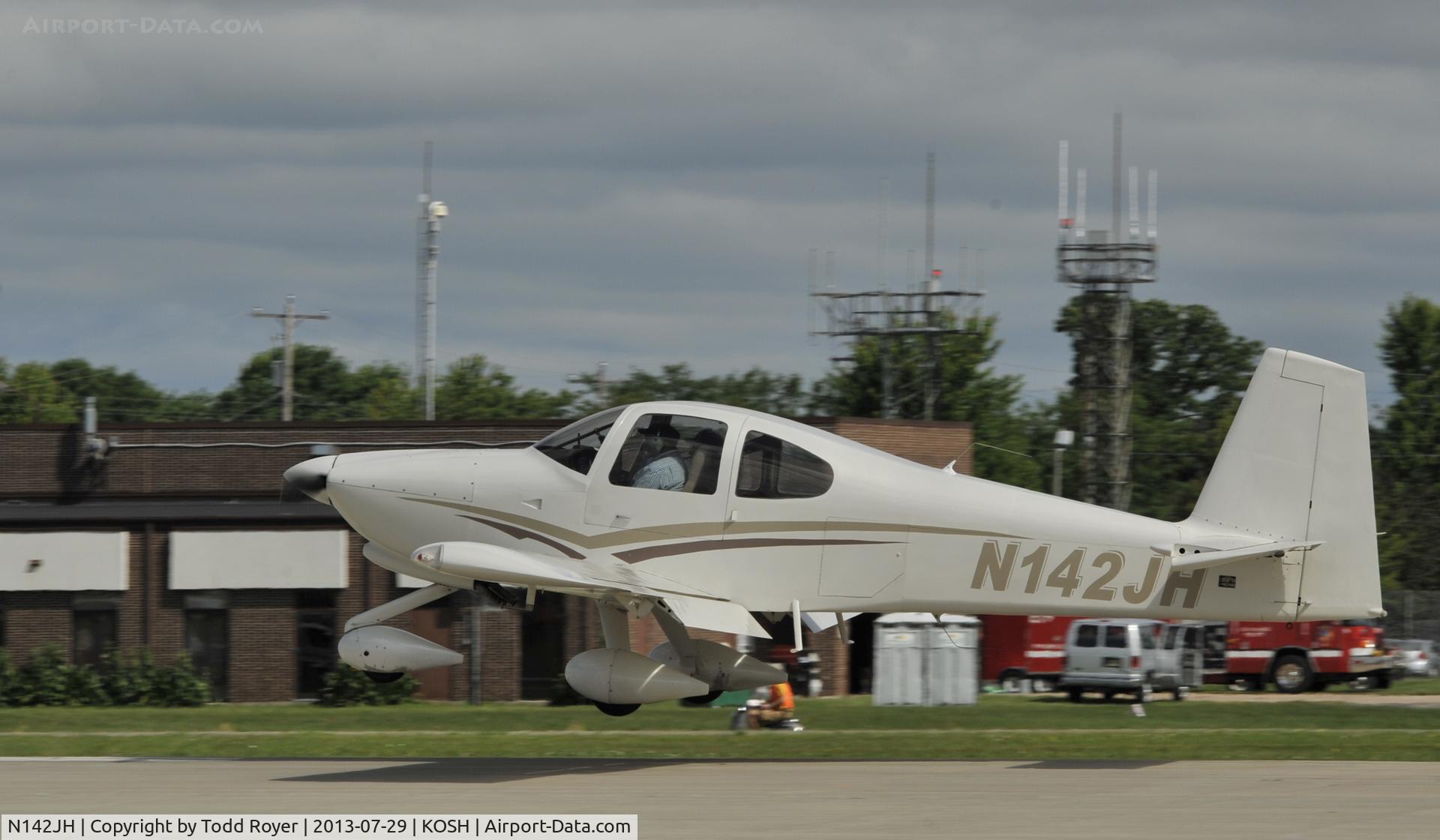 N142JH, 2008 Vans RV-10 C/N 40454, Airventure 2013