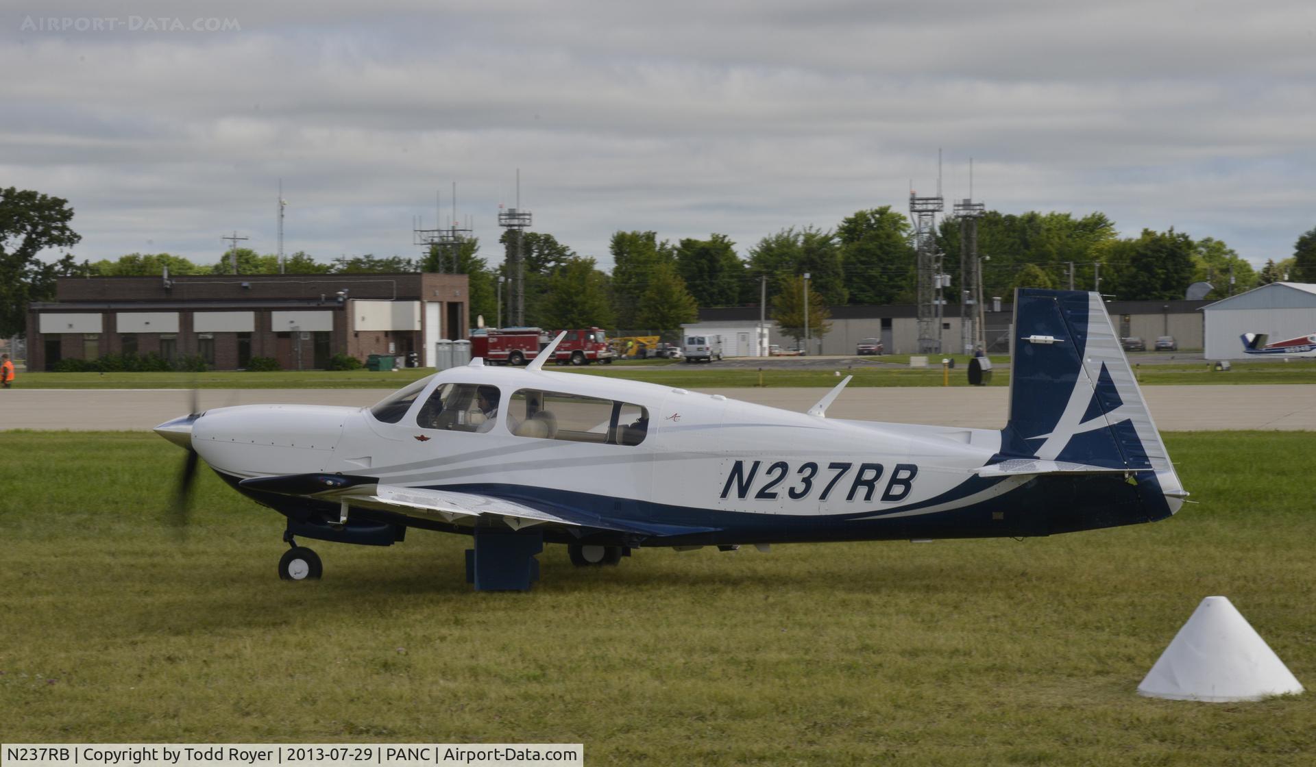 N237RB, 2007 Mooney M20TN Acclaim C/N 31-0025, Airventure 2013