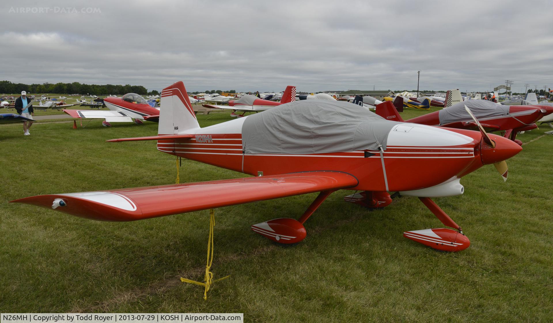 N26MH, 1992 Vans RV-6A C/N 20422, Airventure 2013