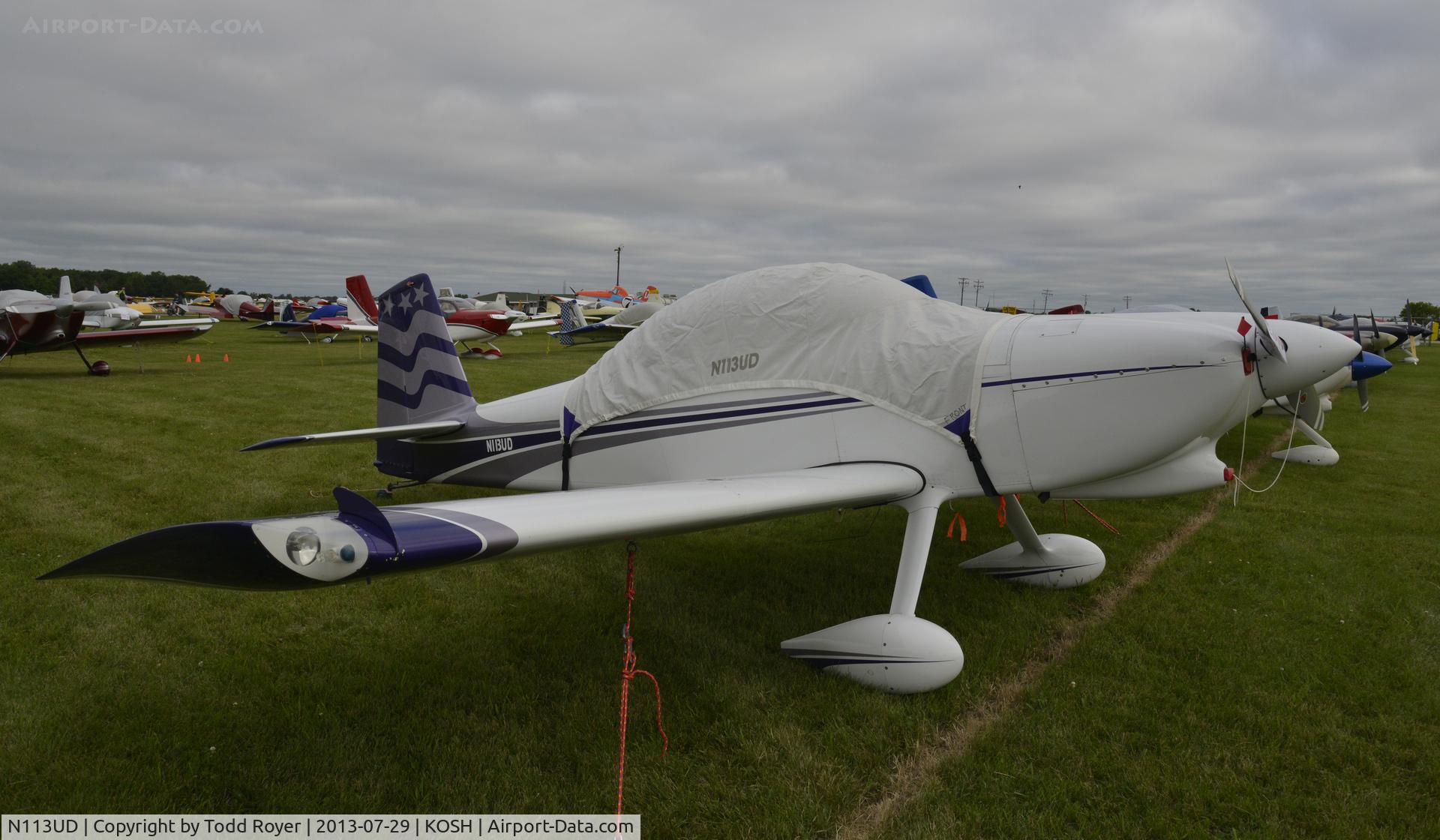 N113UD, 2002 Vans RV-8 C/N 80459, Airventure 2013