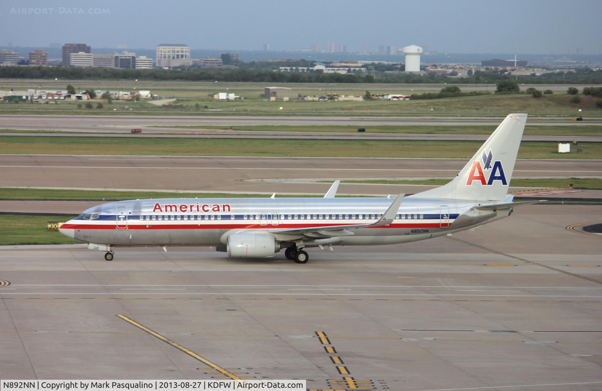 N892NN, 2012 Boeing 737-823 C/N 31145, Boeing 737-800
