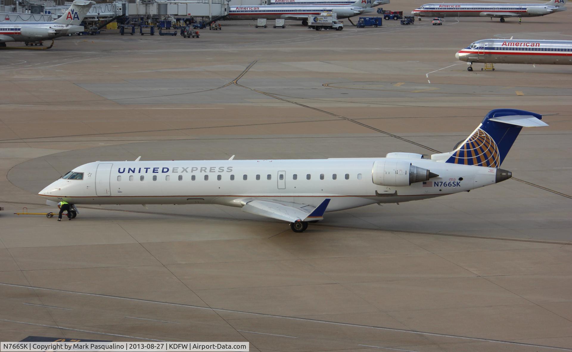 N766SK, 2005 Bombardier CRJ-702 (CL-600-2C10) Regional Jet C/N 10232, CL-600-2C10